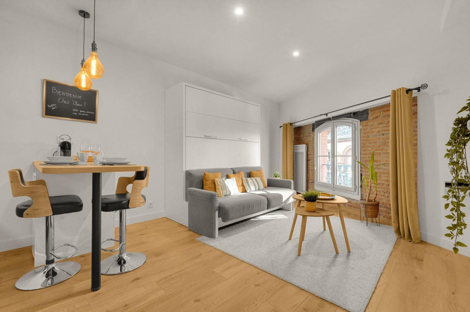 Le Floral - Cosy Studio Climatise Avec Parking Prive Et Netflix Toulouse Extérieur photo